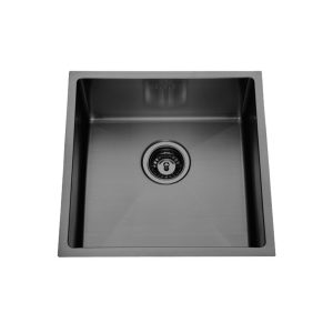 TKS125 black — Atlas Handmade Kitchen Sink BKS-HA4545_black_web