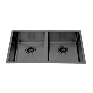 BKS-HA7644_black sinks TKS126 black — Atlas Handmade Kitchen Sink