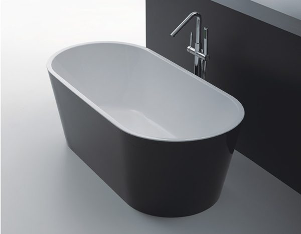 TB111 OSLO Freestanding Bathtub in Black
