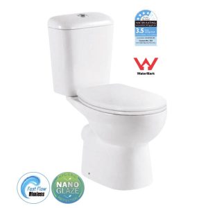 T6009P TTN211 — YORK Rimless Toilet Suite