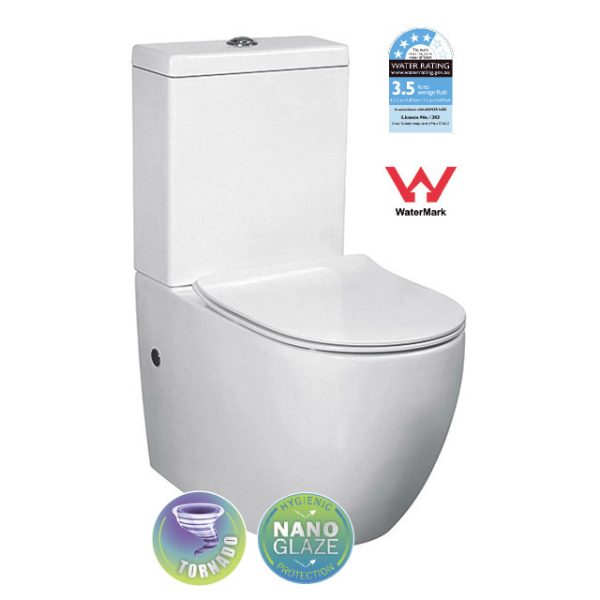 T6083 TTN119 — TOULOUSE Tornado Toilet Suite