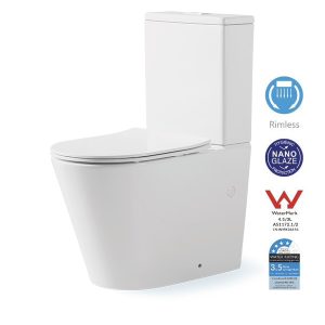 ATN513 - NOVEL Rimless Flush Toilet Suite