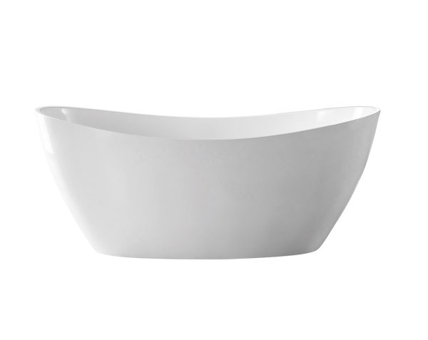 BRAVO 1500/ 1700 Free Standing Bathtub Gloss White TB117