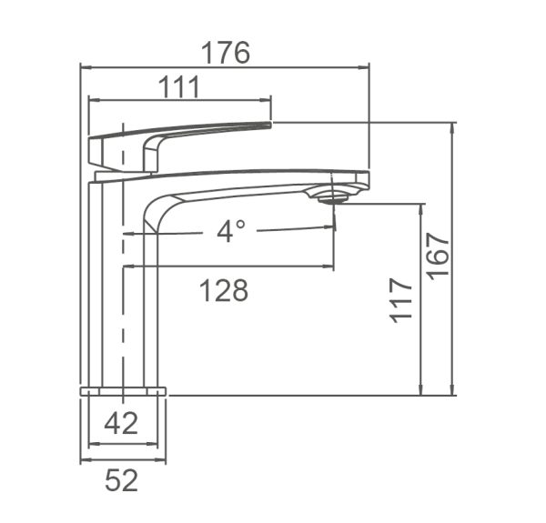 BRAVO Basin Mixer Tap