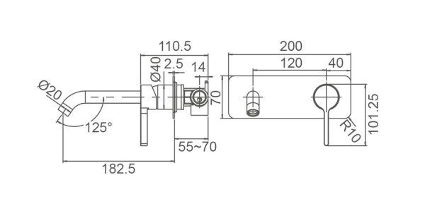 KENZO Basin Mixer Tap