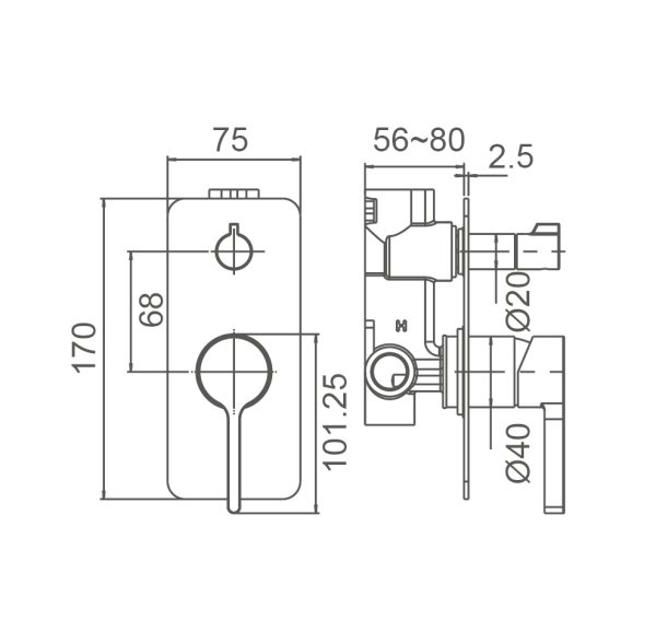 KENZO Basin Mixer Tap