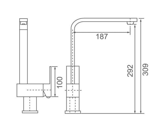 ACQUA Kitchen Sink Mixer Tap