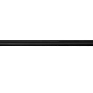 JESS 600mm Single Towel Rail - Matte Black
