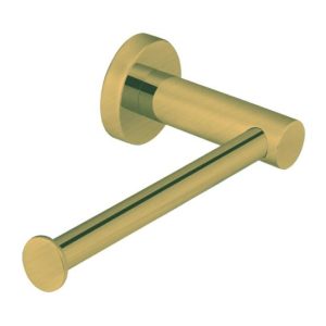 LUCID PIN Series Brushed Brass Gold Toilet Paper Roll Holder