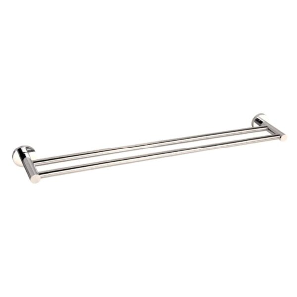 JESS 750mm Double Towel Rail - Brushed Nickel