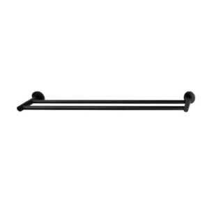JESS 750mm Double Towel Rail - Matte Black