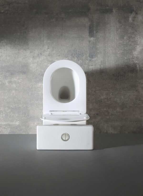 royal rimless toilet top view