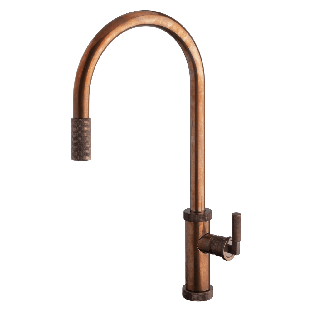 natural brass italian sink tap at topware