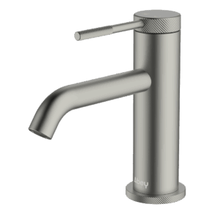 POCO Knurled Basin Mixer BRUSHED NICKEL