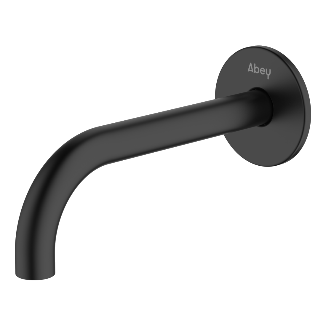 POCO Curved 165mm Basin/ Bath Spout BLACK