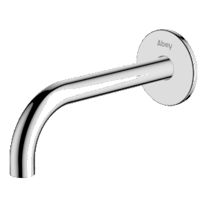 POCO Curved 165mm Basin/ Bath Spout CHROME