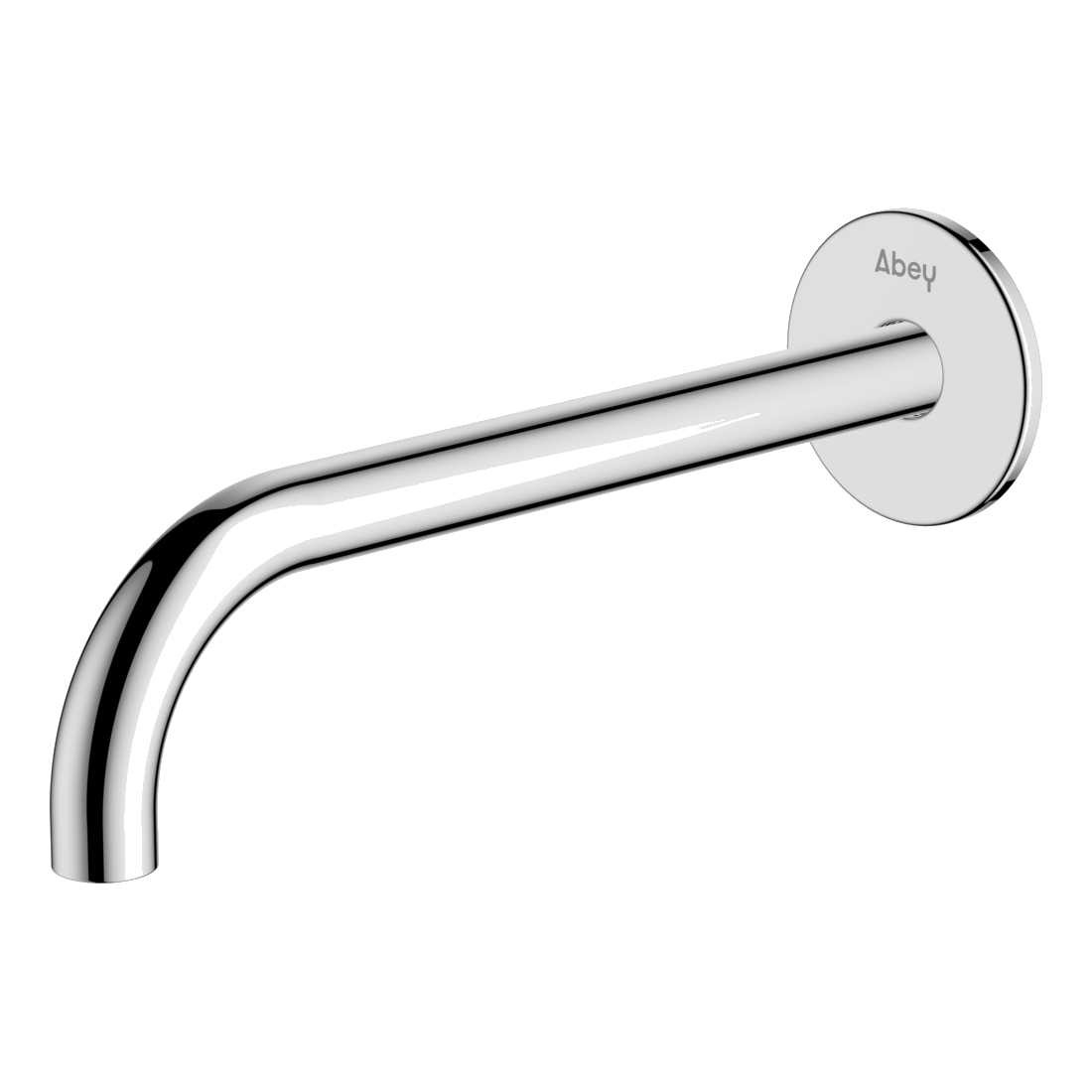 POCO Curved 220mm Basin/ Bath Spout CHROME