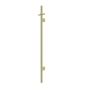 Heated Vertical Towel Rail in Tiger Bronze