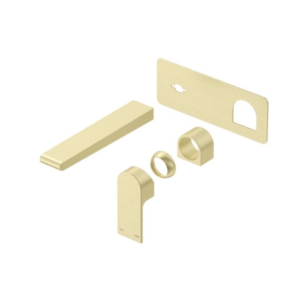 Beki Wall Mixer Spout Combo in French Gold - Image 2