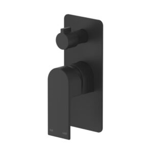 Beki Shower Mixer Diverter in Black