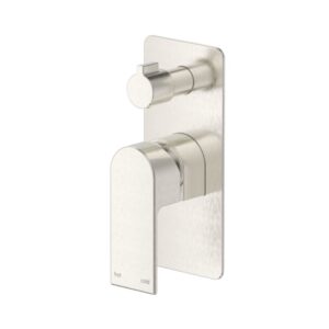 Beki Shower Mixer Diverter in Brushed Nickel