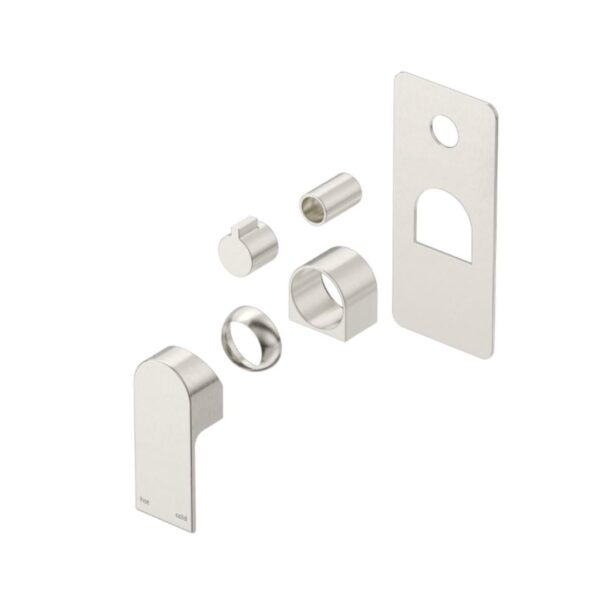 Beki Shower Mixer Diverter in Brushed Nickel - Image 2