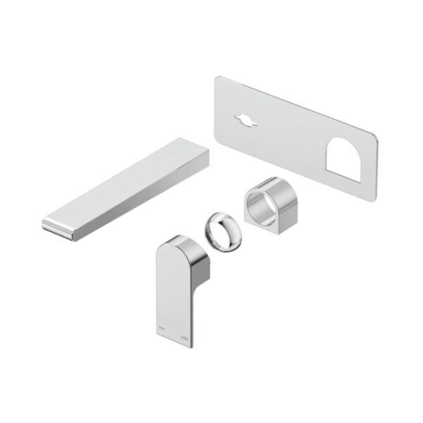 Beki Wall Mixer Spout Combo in Chrome - Image 2