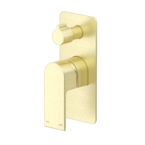 Beki Shower Mixer Diverter in French Gold