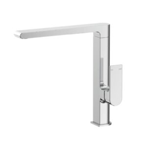 Beki Square Sink Mixer in Chrome