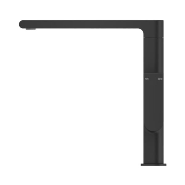 Beki Square Sink Mixer in Black - Image 2