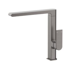 Beki Square Sink Mixer in Gun Metal