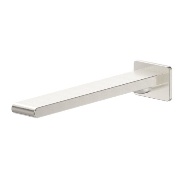Beki 240mm Bath Spout in Brushed Nickel