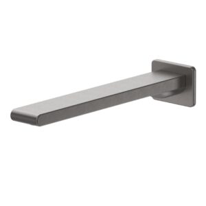 Beki 240mm Bath Spout in Gun Metal