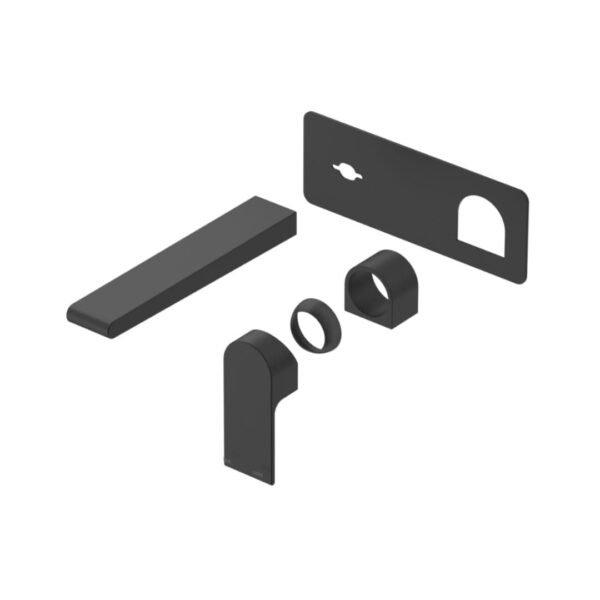 Beki Wall Mixer Spout Combo in Black - Image 2