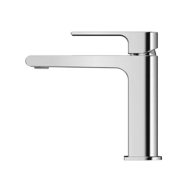 Beki Short Basin Mixer in Chrome - Image 2