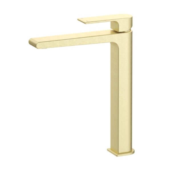 Beki Tall Basin Mixer in French Gold