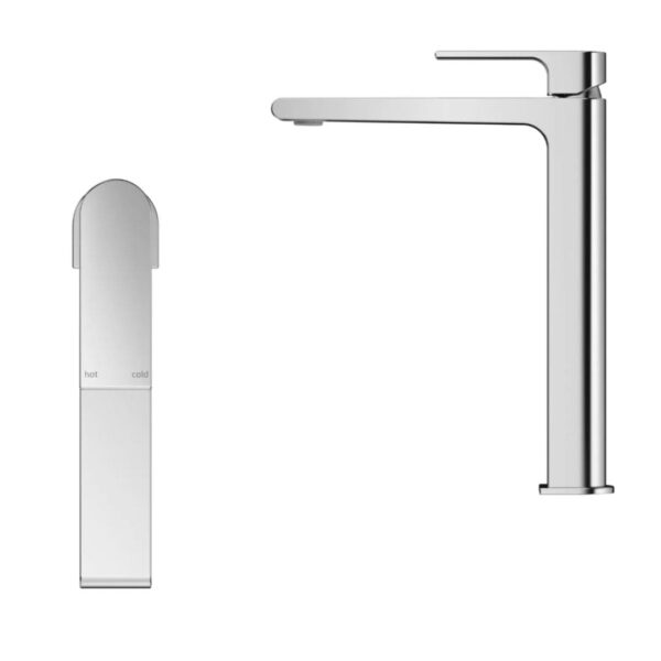Beki Tall Basin Mixer in Chrome - Image 2