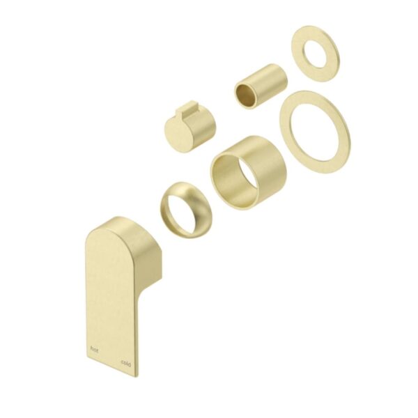Beki Eleniko 2 piece Shower Mixer Diverter in French Gold - Image 2