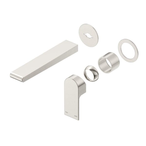 Beki Eleniko Wall-Spout 2 piece Combo in Brushed Nickel - Image 2