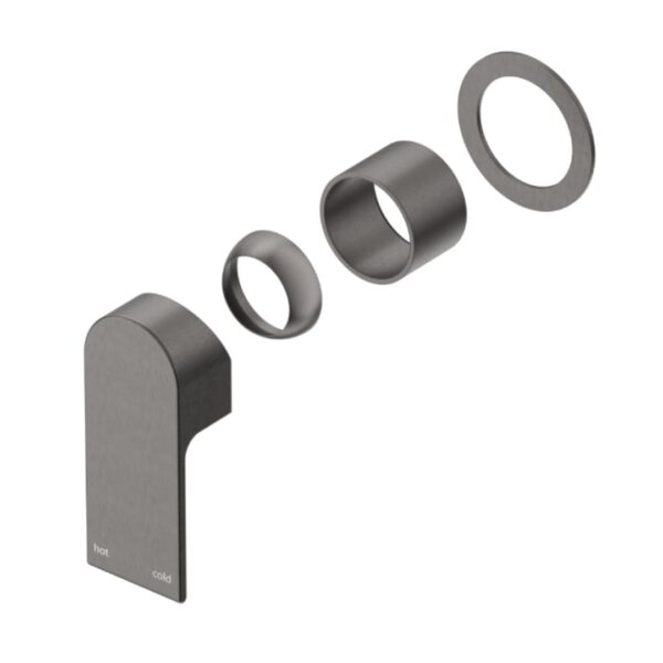 Beki Eleniko Shower Mixer in Gun Metal - Image 2