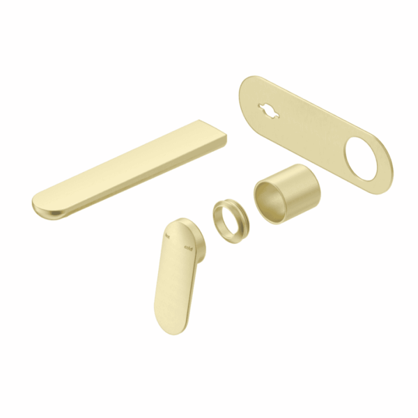 Lantra Wall Mixer Spout Combo in French Gold - Image 2