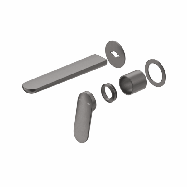 Lantra 2 piece Wall-Spout Combo in Gun Metal - Image 2