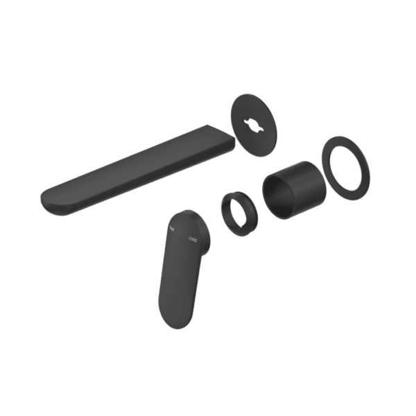 Lantra 2 piece Wall-Spout Combo in Black - Image 2