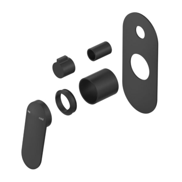 Lantra Shower Mixer Diverter in Black - Image 2