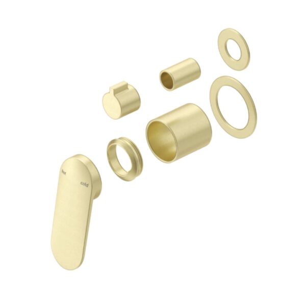 Lantra 2 piece Shower Mixer Diverter in French Gold - Image 2