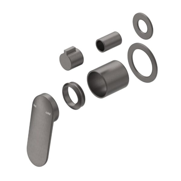 Lantra 2 piece Shower Mixer Diverter in Gun Metal - Image 2