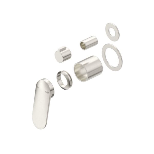 Lantra 2 piece Shower Mixer Diverter in Brushed Nickel - Image 2