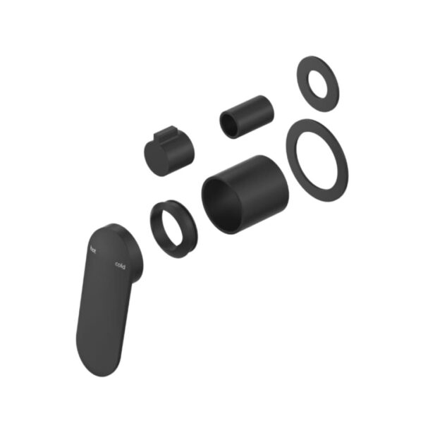 Lantra 2 piece Shower Mixer Diverter in Black - Image 2