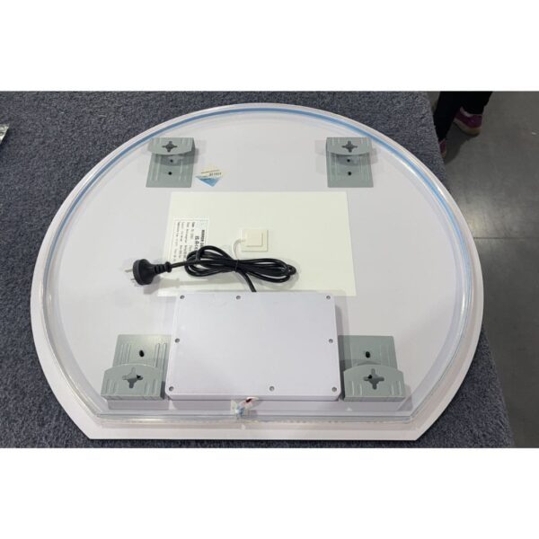 Cut Moon 900 x 1000mm Frosted Frontlit LED Mirror - Image 6