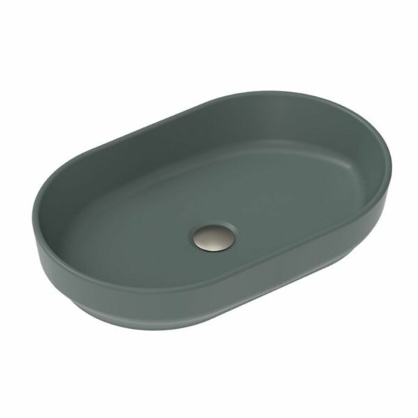 Marilyn 550mm wide Matte Forest Counter Top Basin - Image 2